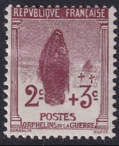 France 1917 Sc B3 MH*