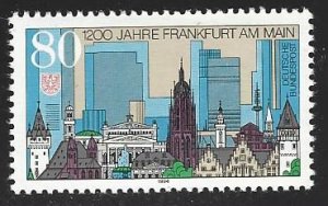 Germany #1823, Frankfurt, M-NH**-