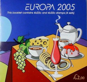 2005 EUROPE CEPT Cyprus Gastronomy Booklet MNH** 20612-