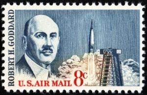 SC#C69 8¢ Robert Goddard Single (1964) MNH