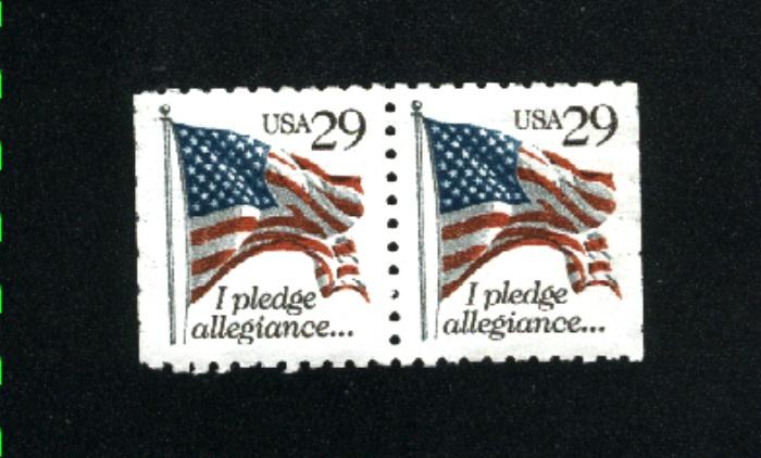 USA #2593   used  pair 1992-93 PD