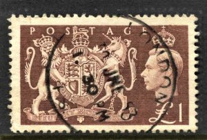 Great Britain #289 KGVI Definitive Used CV$18.00