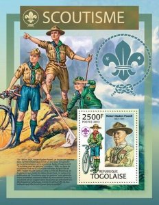 2013 TOGO MNH. SCOUTING    |  Y&T Code: 681  |  Michel Code: 5005 / Bl.819