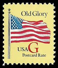 PCBstamps   US #2880 (20c) G, Red, postcard rate, (7)