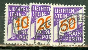 KT: Liechtenstein J13-20 used CV $76.50; scan shows only a few
