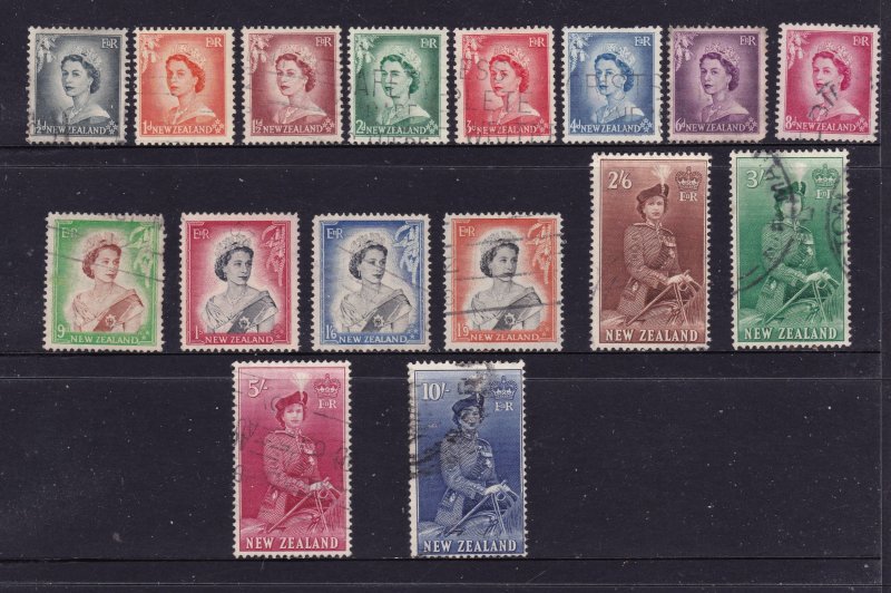 New Zealand the 1st QE2 set used to 10/-