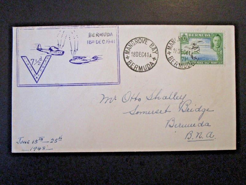 Bermuda 1941 7.5d First Day Cover - Z5089