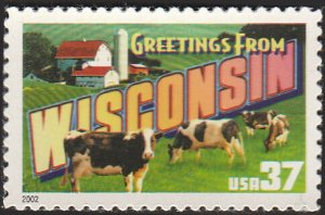 # 3744 MINT NEVER HINGED ( MNH ) WISCONSIN