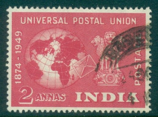 India 1949 UPU 75th Anniv. 2a FU