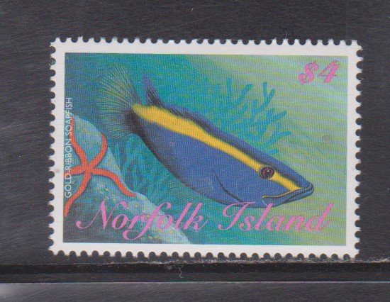 SG677 Norfolk Island Reef Fish MNH