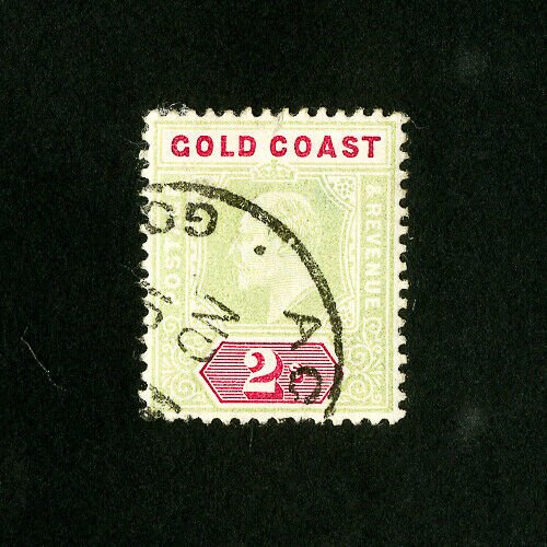 Gold Coast Stamps 46 VF Used Catalog Value 32.50 Africa Ghana
