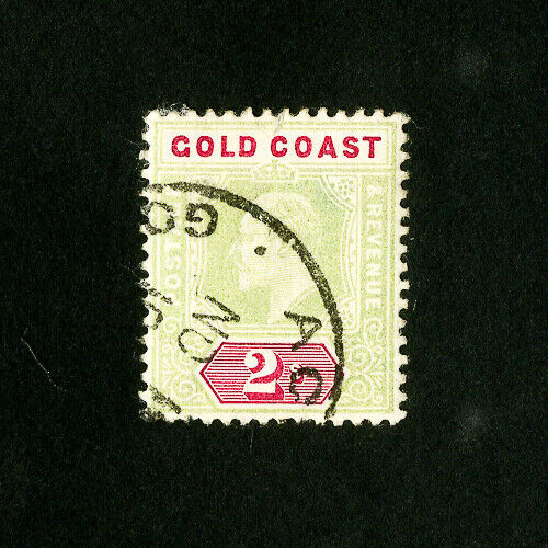 Gold Coast Stamps 46 VF Used Catalog Value 32.50 Africa Ghana, General Issue Stamp / HipStamp