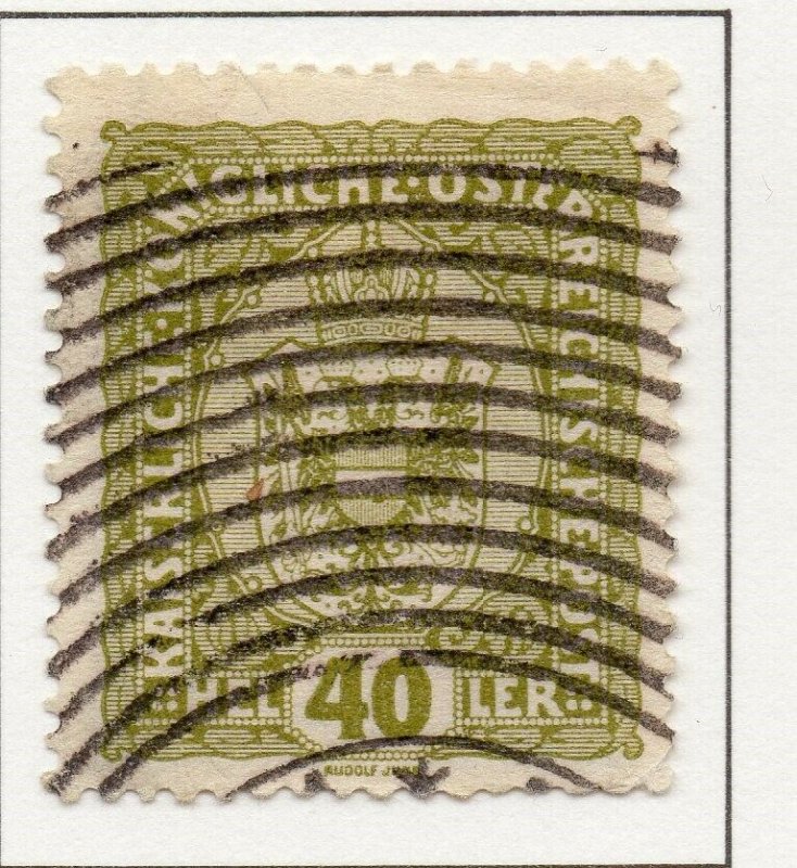 Austria 1916 Early Issue Fine Used 40h. NW-38045