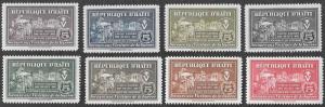 Haiti SC RA1-RA8 - Postal Tax United Nations Relief Efforts - MLH - 1944-45