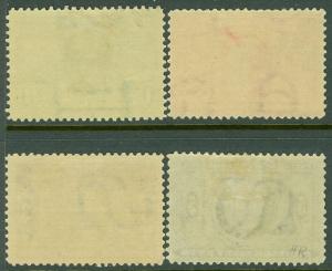 EDW1949SELL : USA 1904 Scott #323-26 Mint Original Gum. All Very Fresh. Cat $195