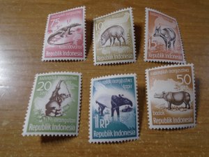 Indonesia  #   473-78   MNH