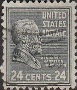 # 828 USED BENJAMIN HARRISON