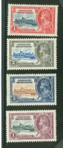 Somaliland Protectorate #77-80 Mint (NH) Single (Complete Set)