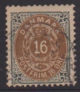 Denmark Sc#47 Used