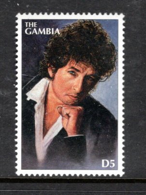 GAMBIA 1825 MNH VF Bob Dylan