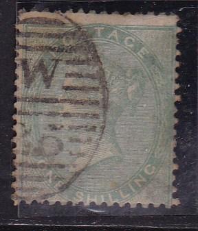 Great Britain 1856 1sh green F/VF/used