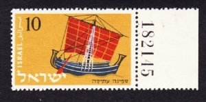 Israel #138 Ship MNH Single