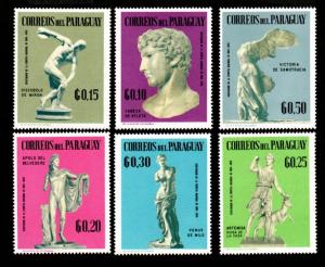 Paraguay # 1051-1056 Mint!