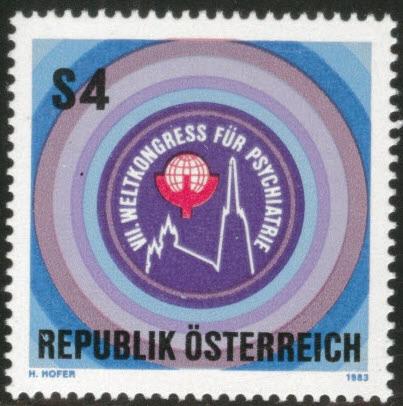 Austria Scott 1247 MNH** 1983 Psychiatry stamp