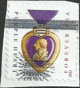 # 4704 USED PURPLE HEART AND RIBBON