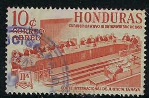 Honduras C312 Used 1961 issue (ak5486)