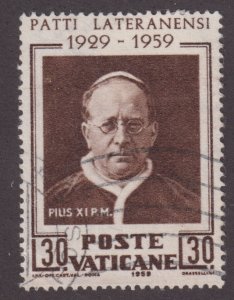 Vatican City 254 Pope Pius XI 1959