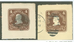 United States #U390-1 Used Multiple