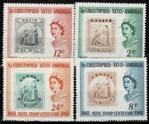 St Christopher Nevis Anguilla 1961 Stamp Centenary  MH