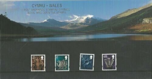 GB QEII 2003 Regional Machins Wales 2nd 1st E & 68p Presentation Pack no 65 U/M