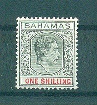 Bahamas sc# 110 mh cat value $11.50