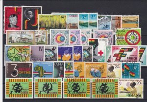 Ghana Stamps - including some Anniversary subjects Ref 24961