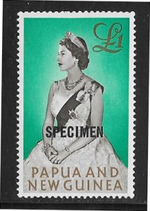 Papua and New Guinea Sc #163 Specimen NG VF