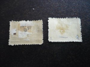 Stamps - Egypt - Scott# 27-28 - Mint Hinged Set of 2 Stamps