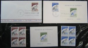 Guatemala: Apollo XI airmail Issues + FDCs. A very limited qty issued. (1043)