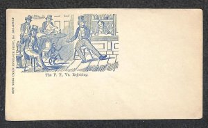 THE F.F. VS. REJOICING DANCING MONKEY CIVIL WAR PATRIOTIC COVER (1860s)