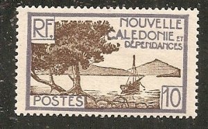 New Caledonia   Scott 140    Bay, Ship  MNH