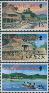 Solomon Islands 1985 SG547-549 Christmas set MNH