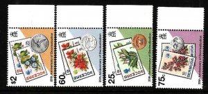 Bermuda-Sc#693-6- id9-unused NH set-Stamp on Stamp-1995-