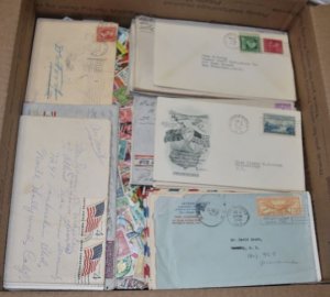 Doyle's_Stamps: Box Lot of Miscellaneous 19th/20th Century Covers & Used Stamps