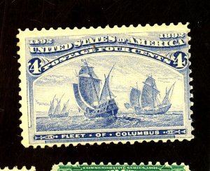 233 MINT FINE OG NH Cat $150