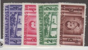 Romania Scott #463-466 Stamp - Mint Set