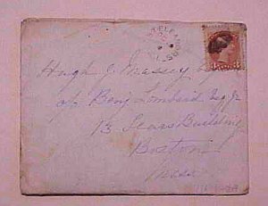 CANADA  #96  CAT.$65.00 ST. ELEANORS 1888 TO USA
