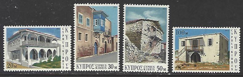 Cyprus #399-402 MNH Set of 4