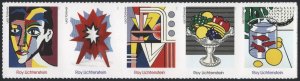 SC#5792-5796 (Forever) Roy Lichtenstein Strip of Five (2023) SA
