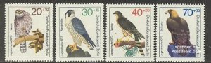 Germany, Berlin 1973, Youth, birds 4v, MNH